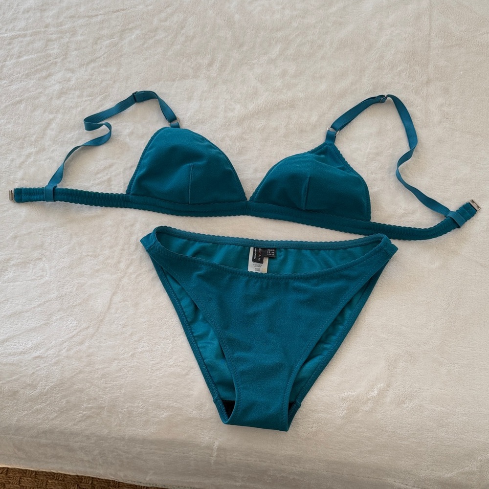 SHAN Deep Teal Bikini Set